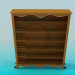 3D Modell Schrank mit Regalen - Vorschau