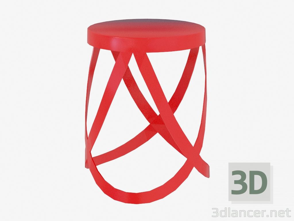 modello 3D Sedia a nastro Taburet (RI2LL) - anteprima