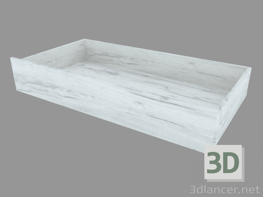 3d model Cajón con ruedas (TIPO 99) - vista previa