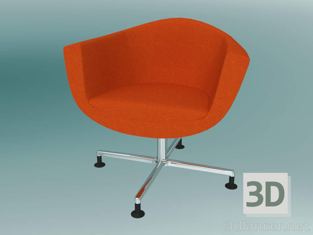 3d model Silla giratoria (10F) - vista previa