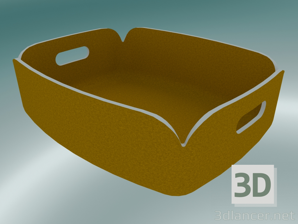 3d model Tray Restore (Burnt Orange) - preview