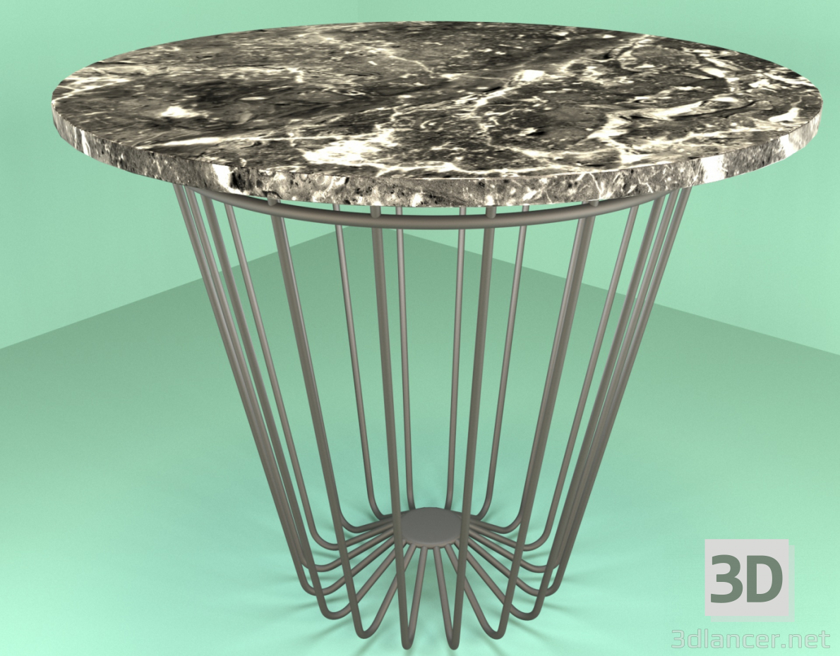 Modelo 3d Mesa de café - preview