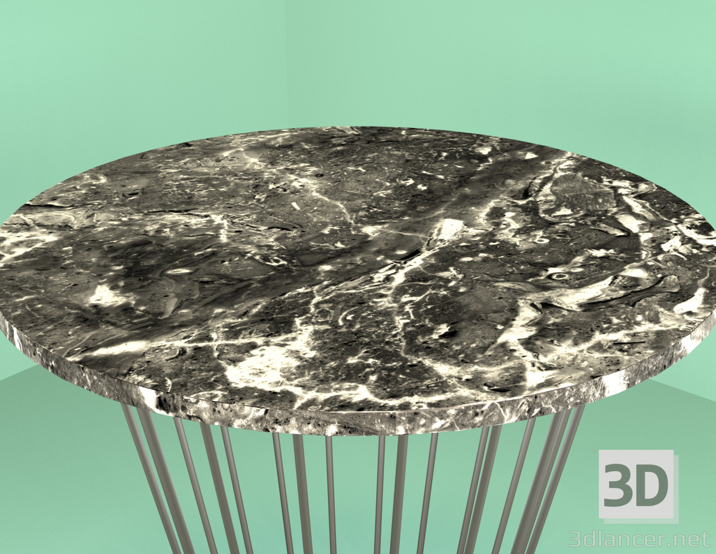 Modelo 3d Mesa de café - preview