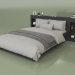 3d model Cama con organizadores 1400 x 2000 (10313) - vista previa