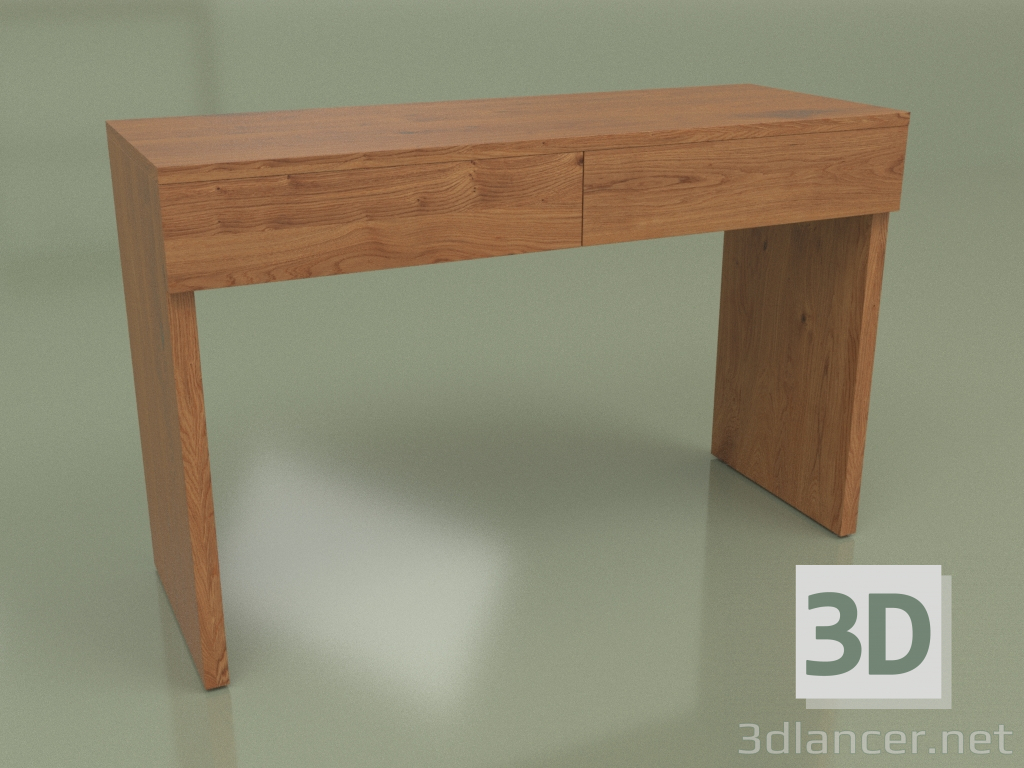 3D Modell Schminktisch Mn 320 (Walnuss) - Vorschau