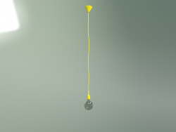 Suspension colorée (jaune)