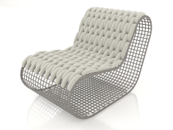 Fauteuil club (Gris quartz)