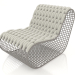 modèle 3D Fauteuil club (Gris quartz) - preview