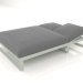 3d model Cama de descanso 140 (Gris cemento) - vista previa