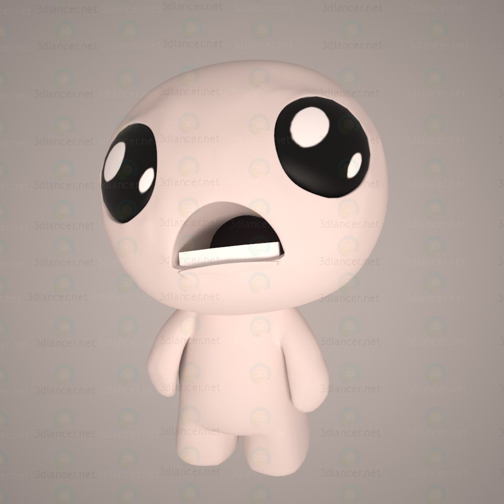 3d model Isaac del juego de enlace de Isaac - vista previa