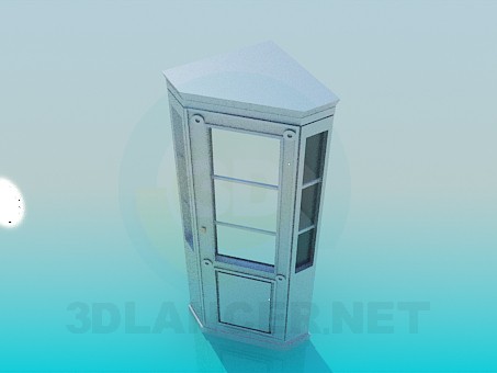 3d model Gabinete de esquina - vista previa