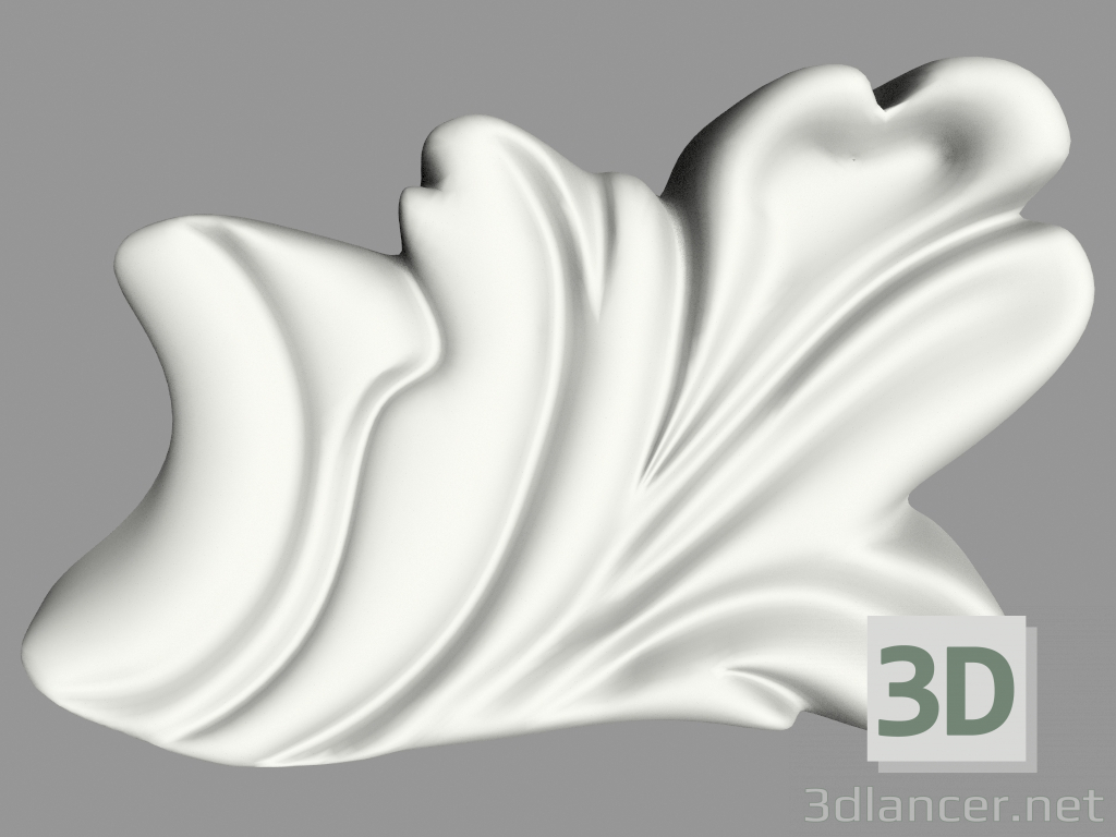 modello 3D Decorazioni murali (F75) - anteprima