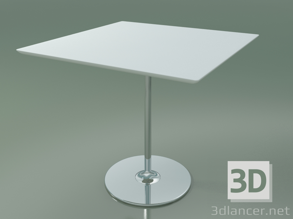 3D modeli Kare masa 0660 (H 74 - 80x80 cm, M02, CRO) - önizleme