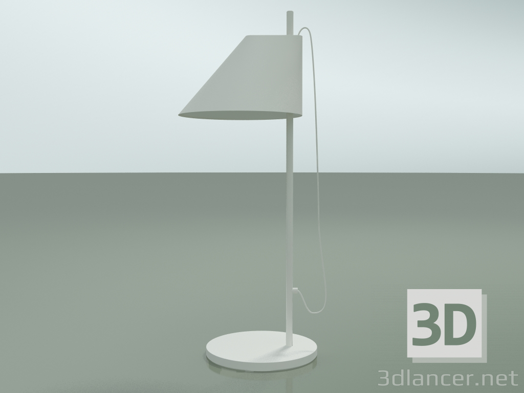 Modelo 3d Candeeiro de mesa YUH TABLE (LED 27K, WHT) - preview