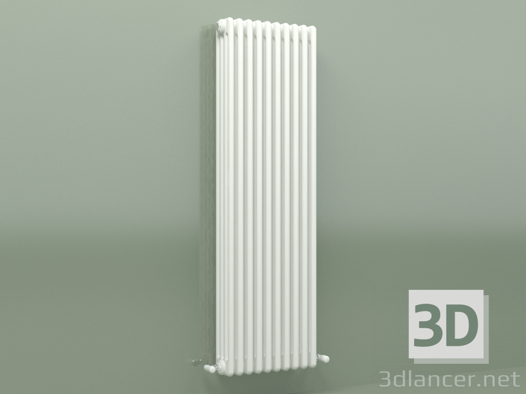 modello 3D Radiatore TESI 4 (H 1500 10EL, Standard bianco) - anteprima