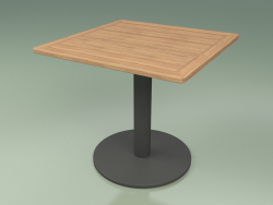 Tavolo 001 (Metallo Fumo, Teak)