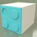 3d model Armario-cubo infantil (Aqua) - vista previa