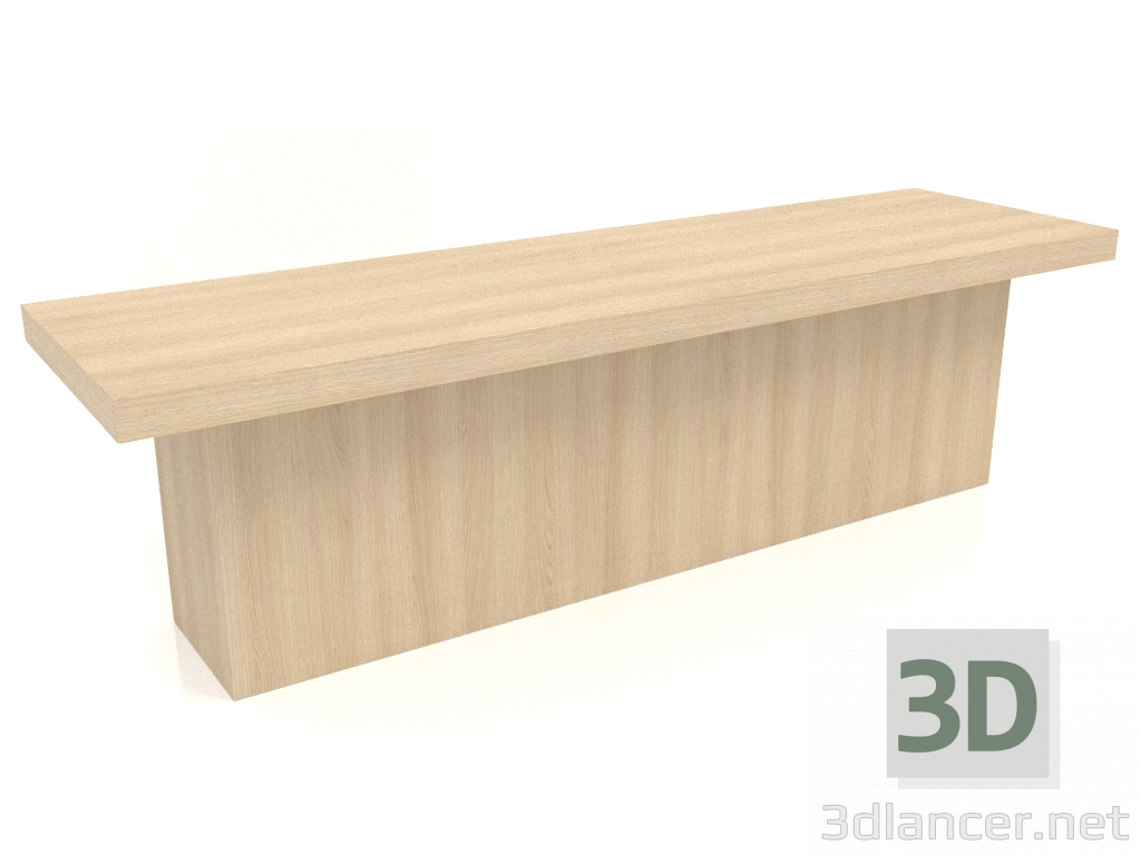 3d model Banco VK 10 (1600x450x450, blanco madera) - vista previa