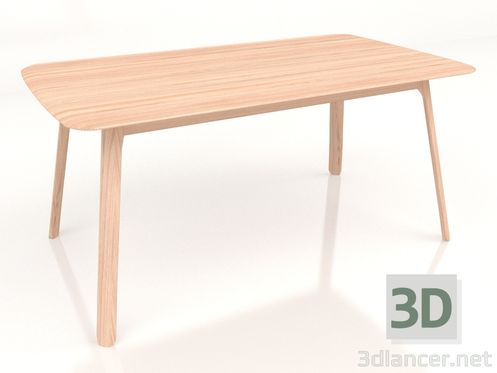 3d model Mesa de comedor Teska 160 - vista previa