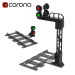 Semáforos de construcción de trenes Lego 3D modelo Compro - render