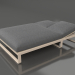 3d model Bed for rest 140 (Sand) - preview