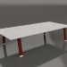 3d model Mesa de centro 150 (Rojo vino, DEKTON) - vista previa