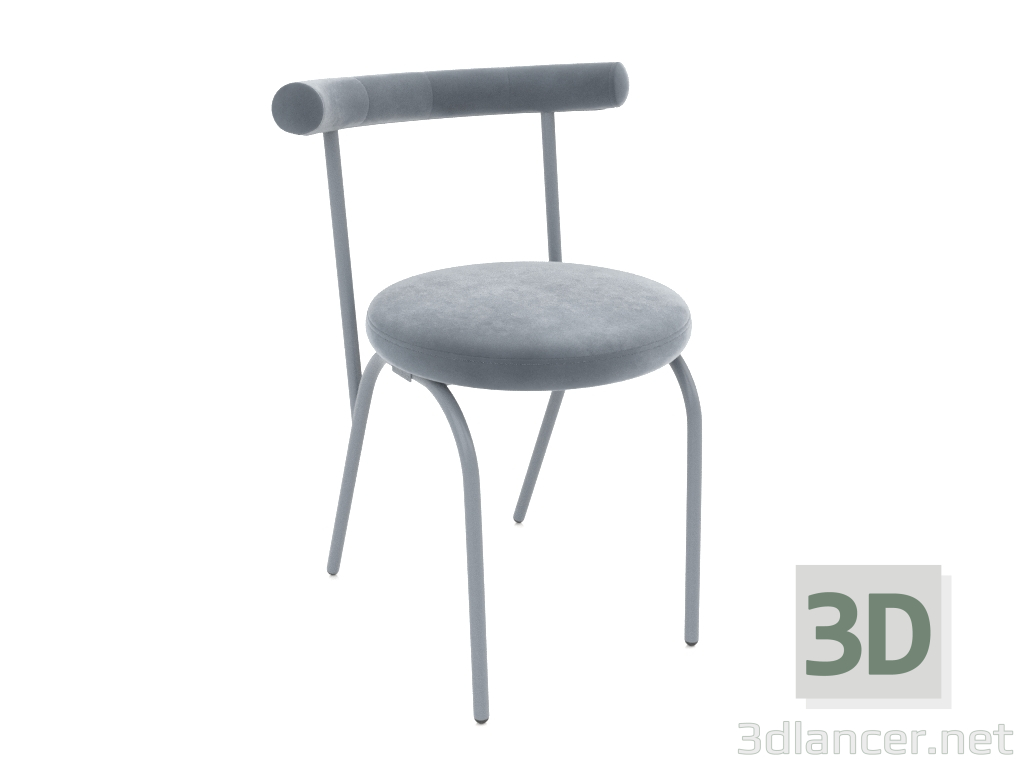 modèle 3D Chaise Rohalyk (Gris) - preview