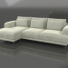 3d model Corner sofa Venue Corner Velvet - preview