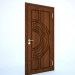 3d model Entrance metal doors - preview