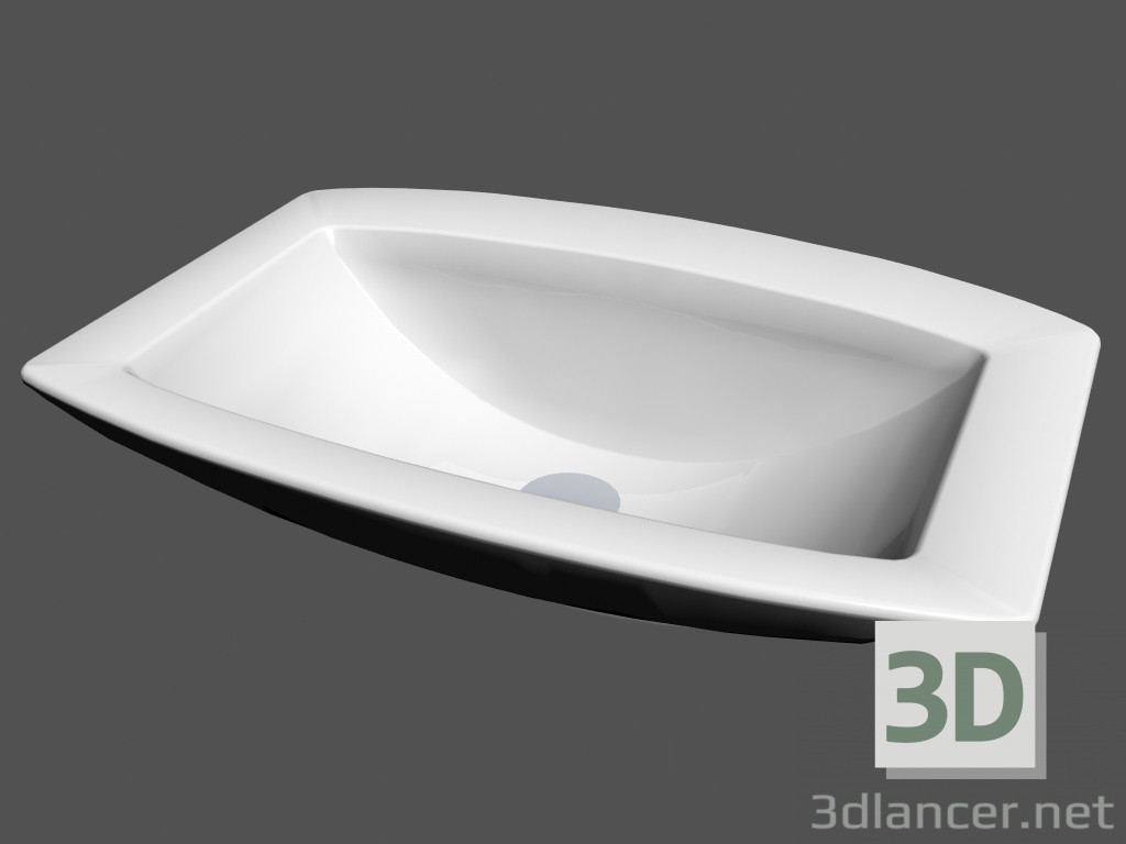 3D modeli İçin altında lavabo lavabo küp l mylife r3 81894.4 - önizleme