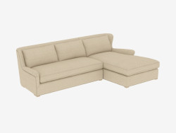 Canapé à angle modulaire SECTIONAL (7843-3101 A015-A) RAF