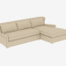 3D Modell Modulare Ecksofa SECTIONAL (7843-3101 A015-A) RAF - Vorschau