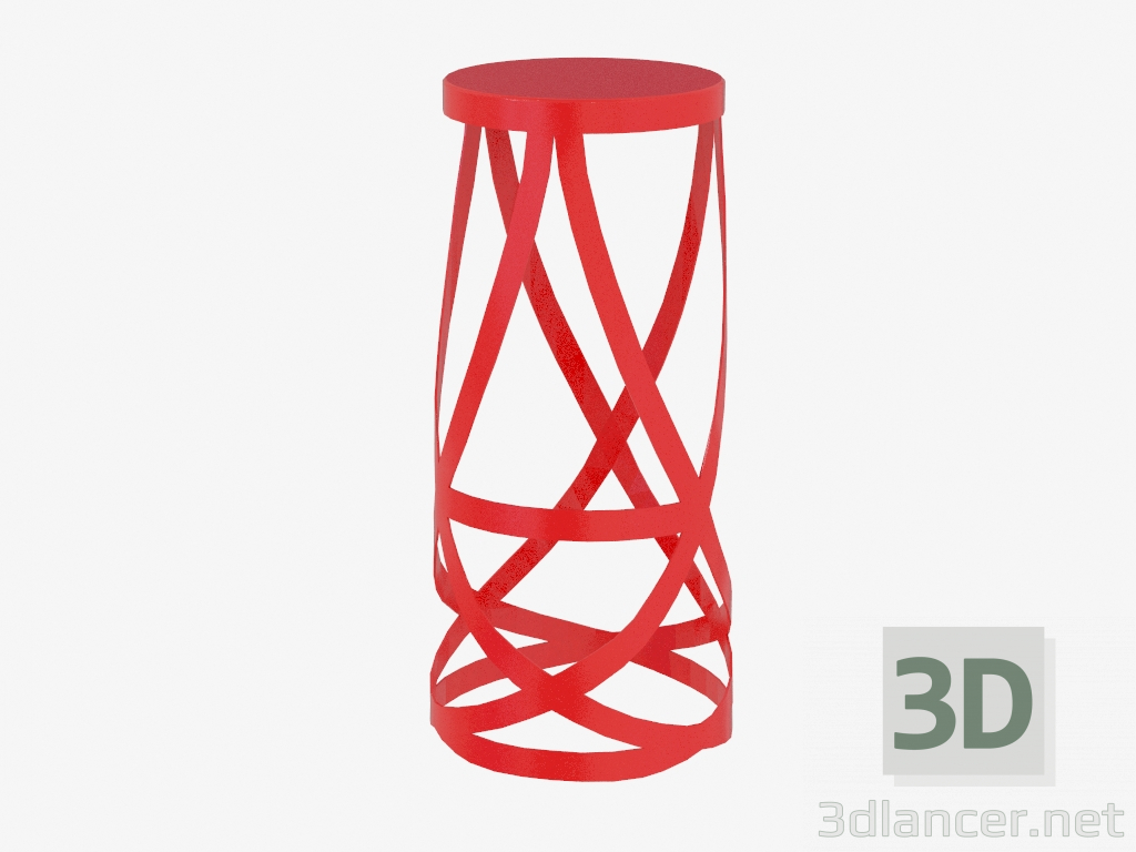 3D Modell Stab-Stuhl-Band-Stuhl (RI1LL) - Vorschau