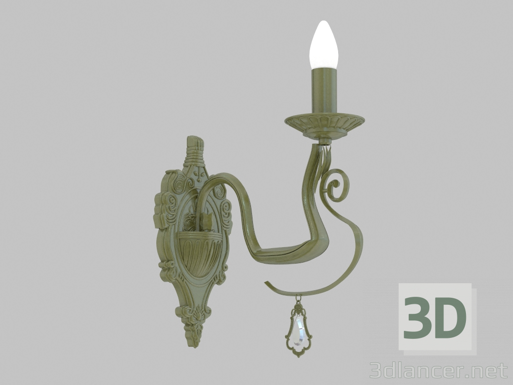 modèle 3D Sconce Gentile (6673-1W) - preview