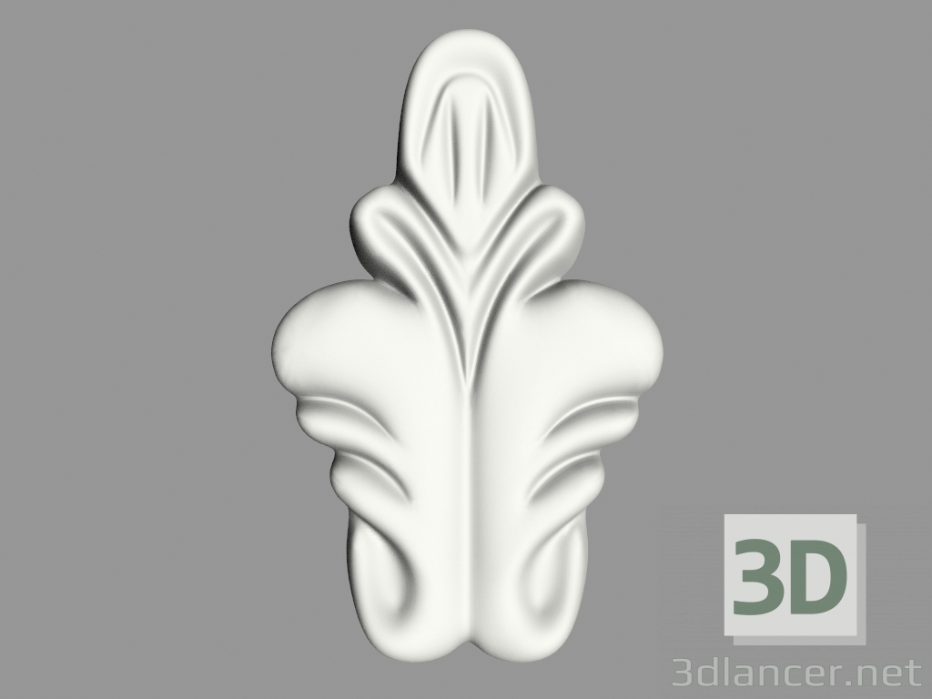 modello 3D Decorazioni murali (F76) - anteprima