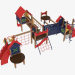 3D Modell Kinderspielanlage (4402) - Vorschau