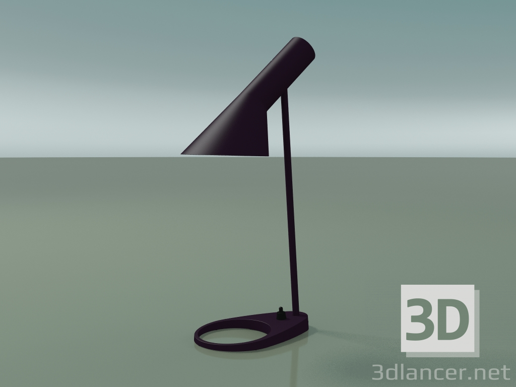 Modelo 3d Candeeiro de mesa AJ TABLE MINI (20W E14, AUBERGINE) - preview