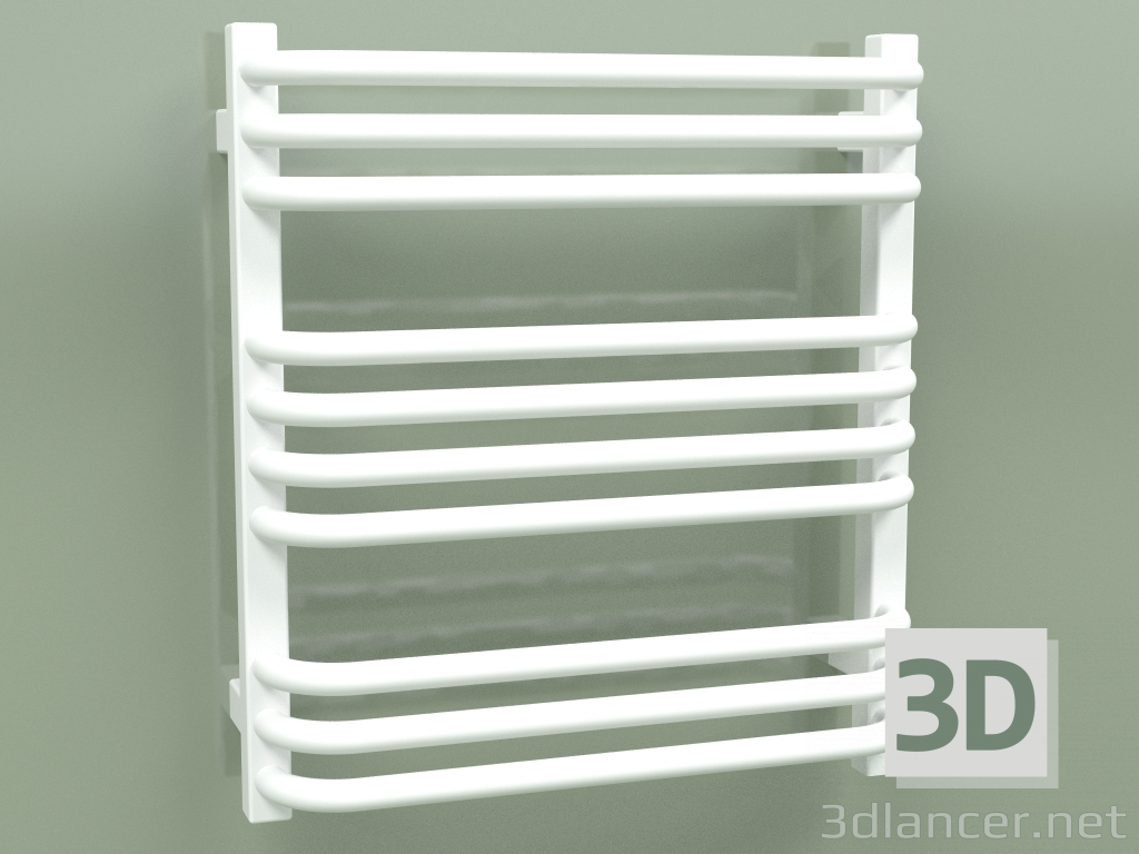 3d model Electric heated towel rail Alex One (WGALN054050-S8-P4, 540x500 mm) - preview