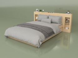 Cama con organizadores 1400 x 2000 (10312)