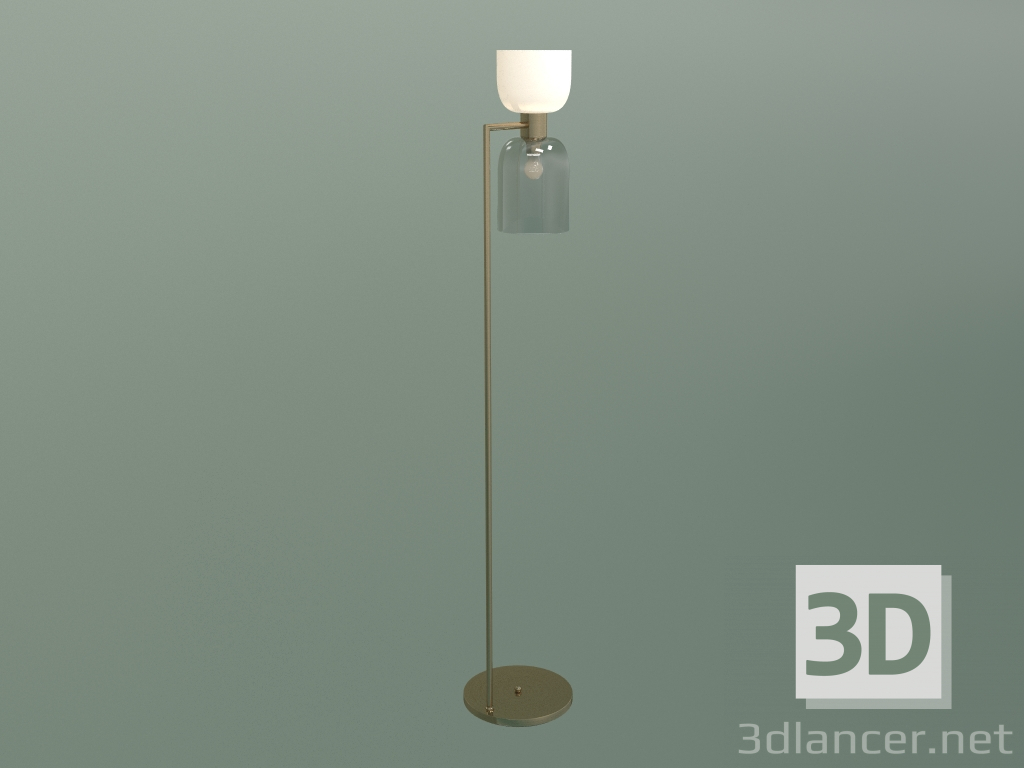 3d model Floor lamp Tandem 01085-2 (brass) - preview