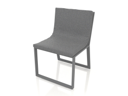 Chaise de salle à manger (Anthracite)