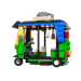 3d Lego Tuk Tuk model buy - render