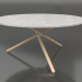 3d model Edda coffee table (Light Concrete, Light Oak) - preview