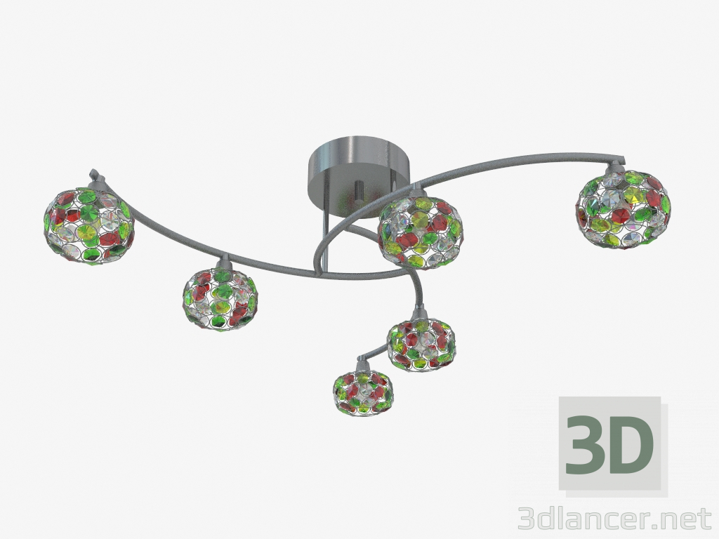 Modelo 3d Plafon de teto para teto Crea Color (2598 6C) - preview