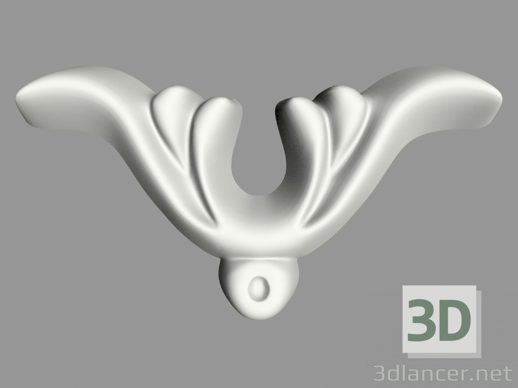 modello 3D Decorazioni murali (F77) - anteprima