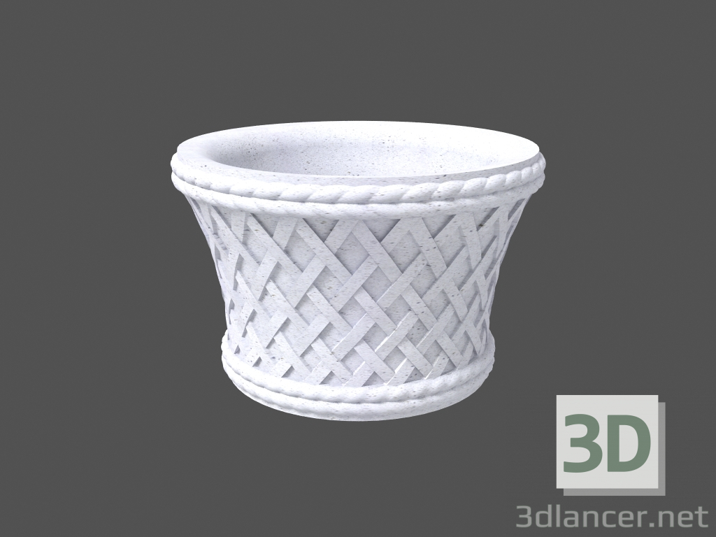 Modelo 3d Vaso de flores (LV41P) - preview