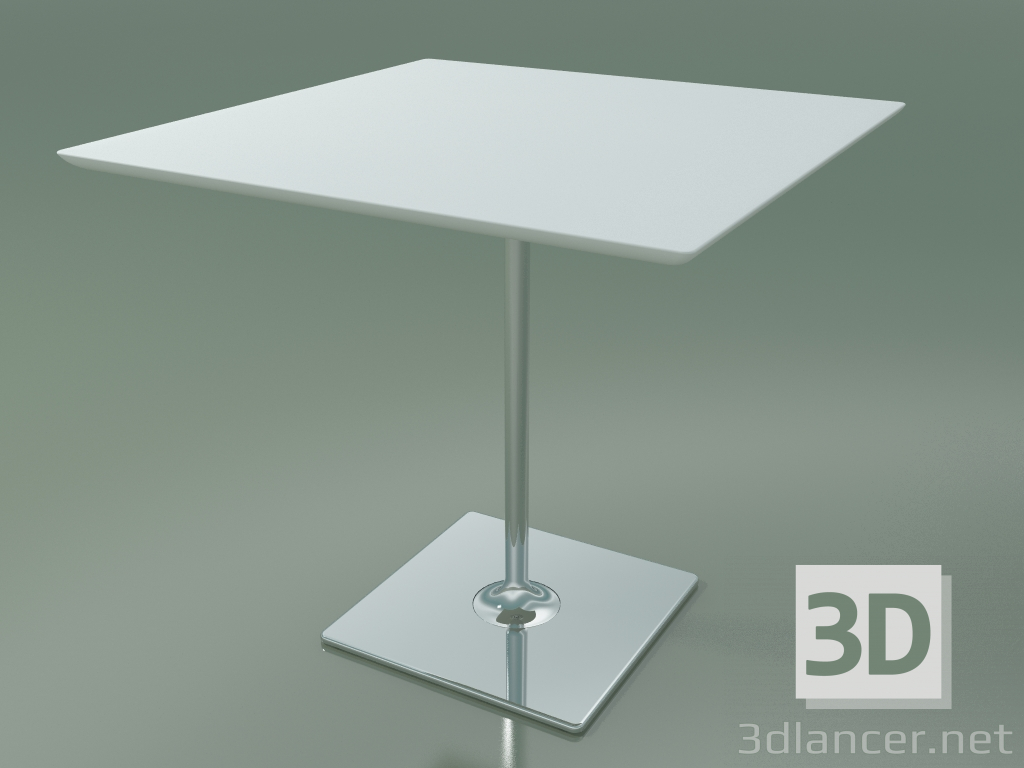 Modelo 3d Mesa quadrada 0661 (H 74 - 80x80 cm, M02, CRO) - preview