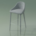 modèle 3D Chaise de bar Elizabeth (111272, gris) - preview