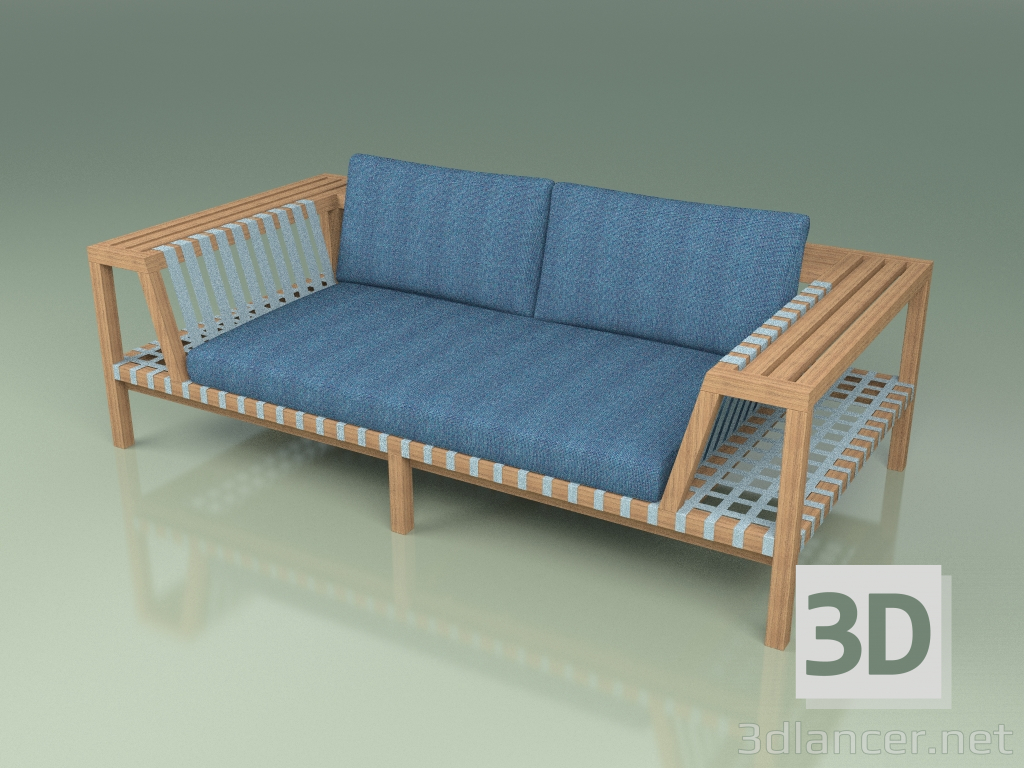 3d model Sofá 120 - vista previa