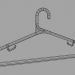 3d Cheap Cloths Hanger model buy - render